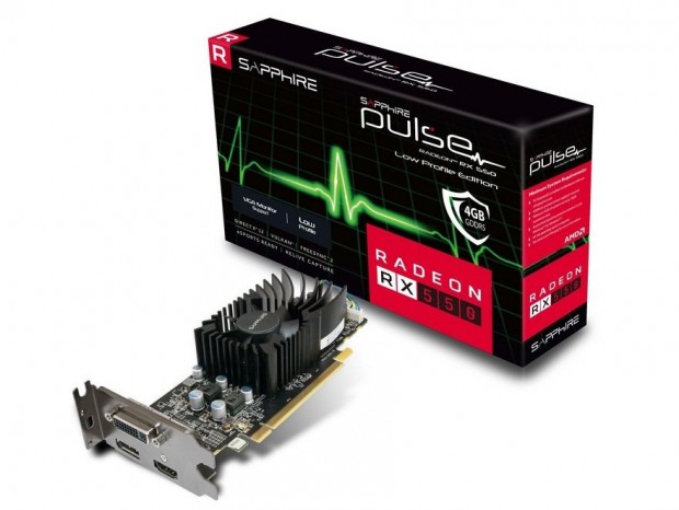 Radeon RX 550 ロープロファイル RD-RX550-E4GB/LP | RD-RX550-E4GB | 玄人志向 Radeon RX 550 搭載