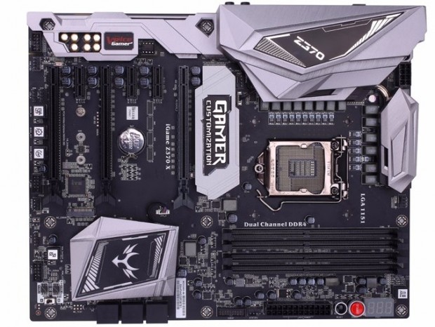 Colorful、1プッシュOC対応のCoffee Lakeマザーボード「iGame Z370 Vulcan X V20」