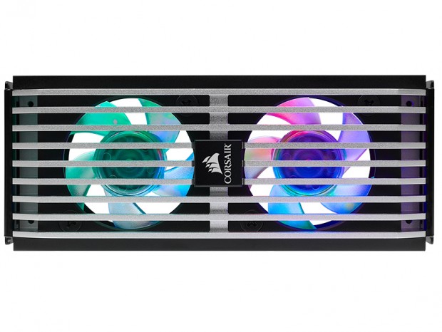 CORSAIR、RGBに光るメモリクーラー「Dominator Platinum Airflow RGB Fan」