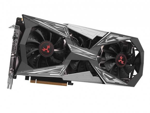 Colorful、3連ファンクーラーと独自メーターを搭載する「iGame GeForce GTX1070Ti Vulcan X Top」