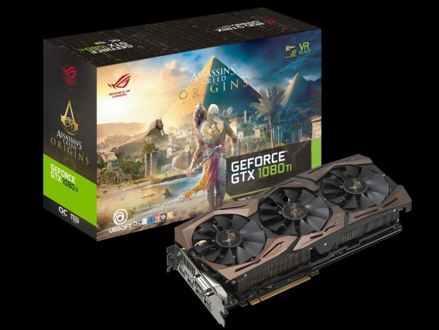 全世界500台限定。「Assassin’s Creed Origins」コラボのGTX 1080 TiがASUSから
