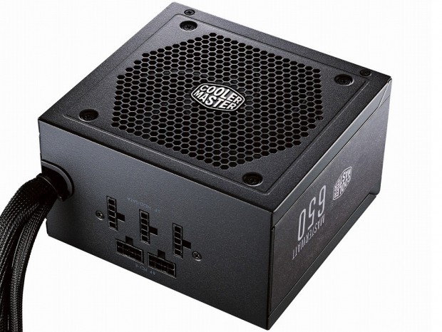 Cooler Master、セミファンレス対応BRONZE電源「MasterWatt」