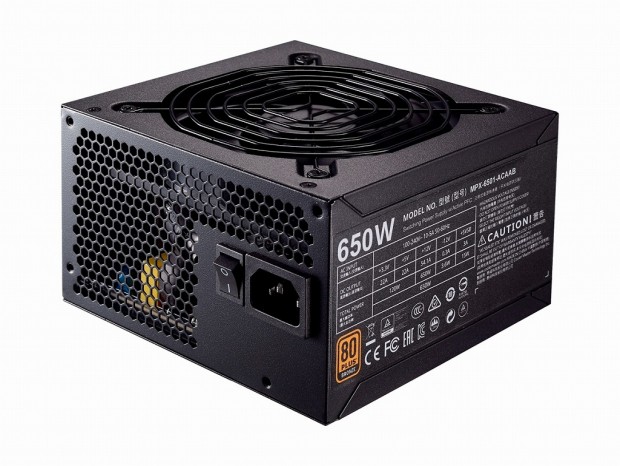 ループダイナミックベアリングファン搭載のBRONZE電源、Cooler Master「MWE Bronze」