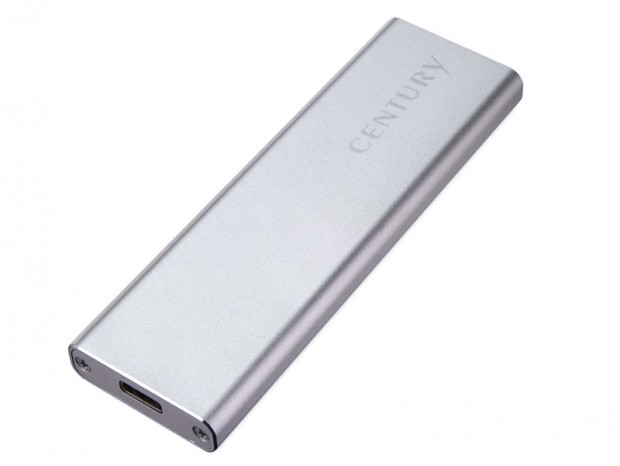 “刀”をイメージしたM.2 SSDケース、センチュリー「KATANA M.2 SSD USB3.1 Type-C」