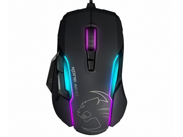 新ライティング「AIMO」搭載の高性能ゲーミングマウス、ROCCAT「Kone AIMO」