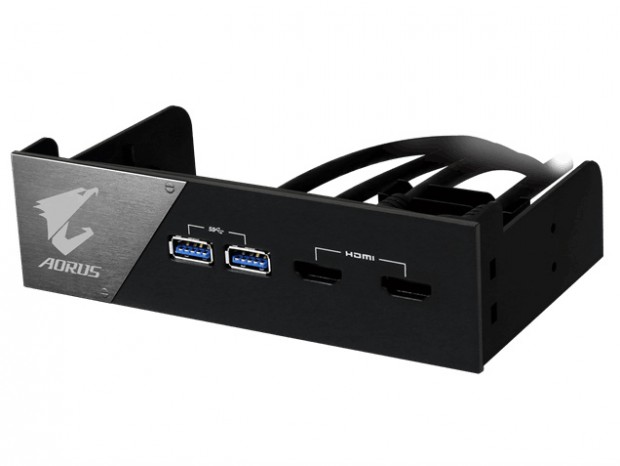 VRヘッドセットを前面アクセスできるベイアクセサリ、GIGABYTE「GC-VRDISPLAY rev2.0」