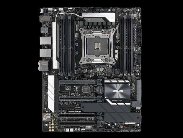 ASUS、サーバー管理チップを実装するCore X対応ワークステーションマザー「WS X299 PRO/SE」
