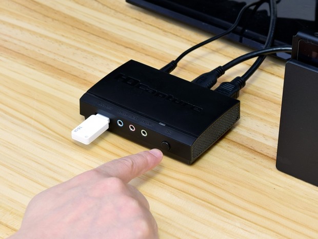 ワンプッシュでゲームプレイが録画ができる、サンコー「イチ押し録画HDMIキャプチャーBOX」
