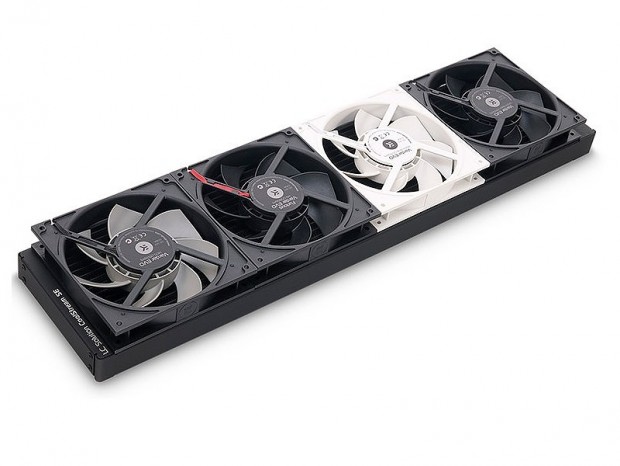 140mmファンを片面4基搭載できるスリムラジエター、EK Water「EK-CoolStream SE 560」