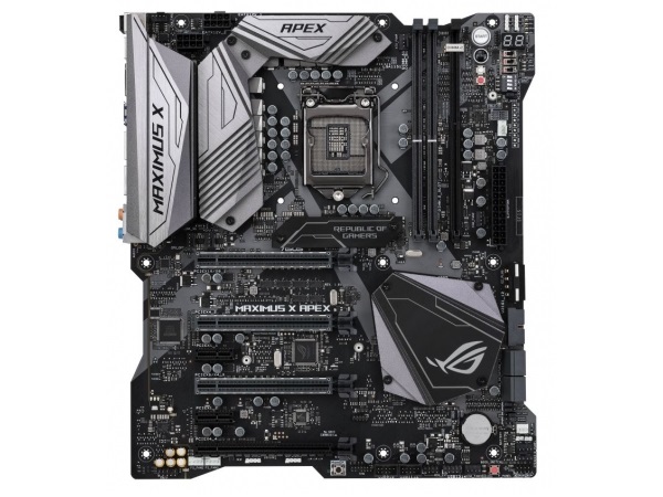ASUS、OC向けZ370マザーボード「ROG MAXIMUS X APEX」など3モデル10日発売
