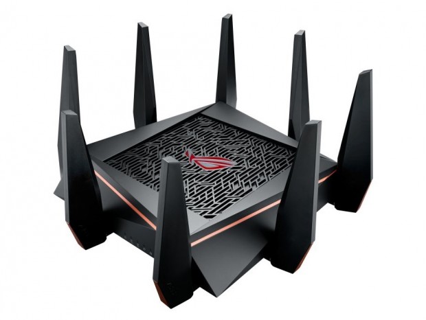 特定ゲームの優先通信も。最大2,167Mbps転送のトライバンドルーター、ASUS「ROG Rapture GT-AC5300」