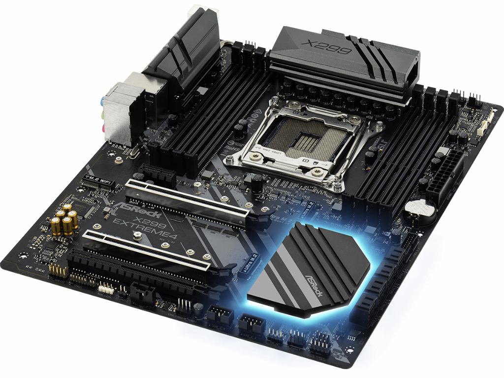 冷却性能を高めたエントリーX299マザー、ASRock「X299 Extreme4