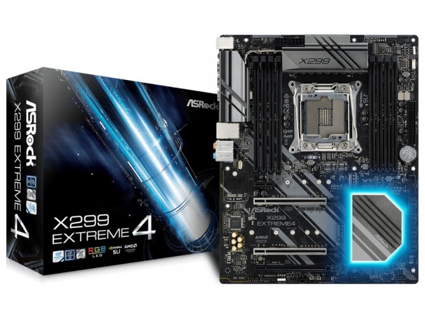 大型ヒートシンクで冷却性能を高めたエントリーマザー、ASRock「X299 Extreme4」