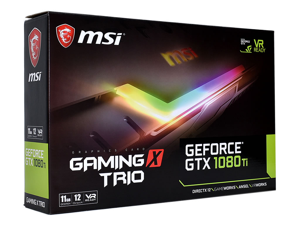 MSI「GAMING」シリーズ初の3連ファンVGA、「GeForce GTX 1080 Ti