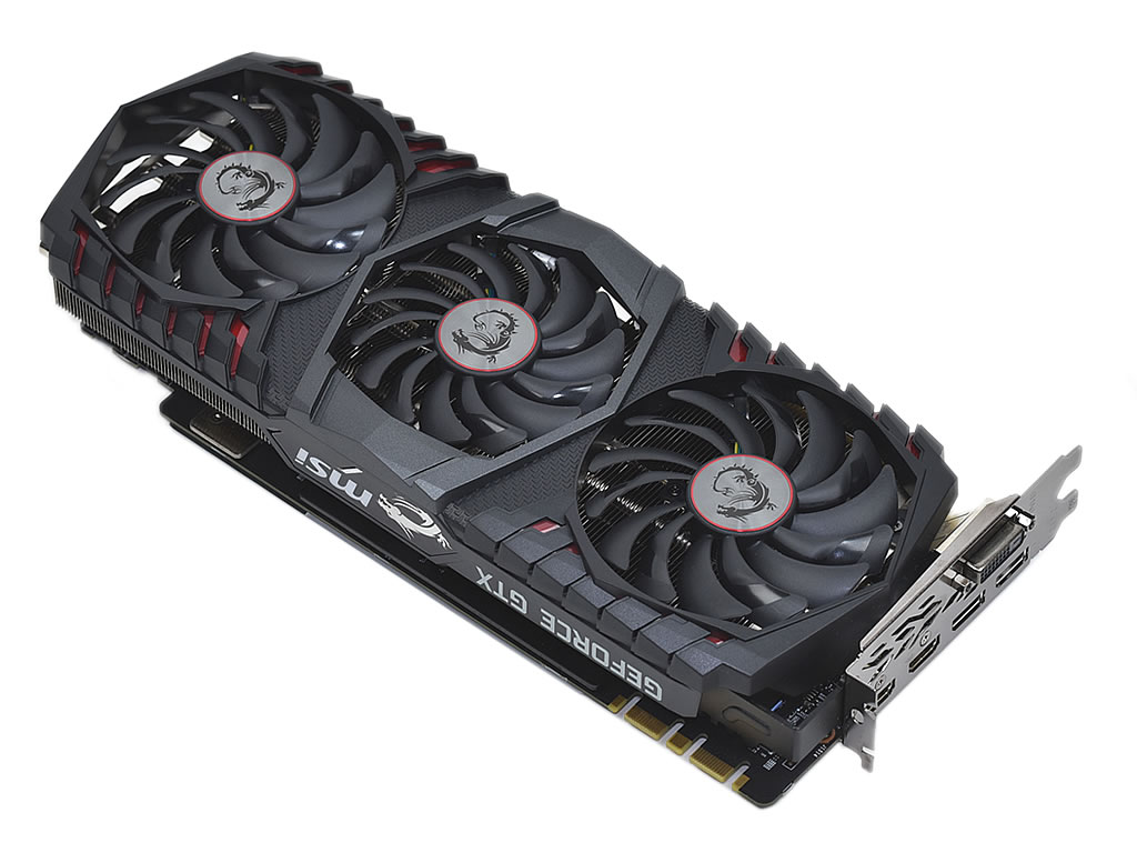 GIGABYTE GTX1080 3連ファン　動作品