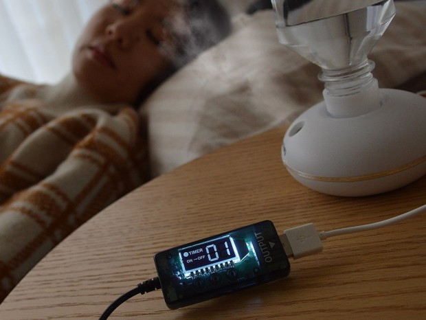 スマホなどの過充電を防止する、タイマー付きUSBスイッチがサンコーから