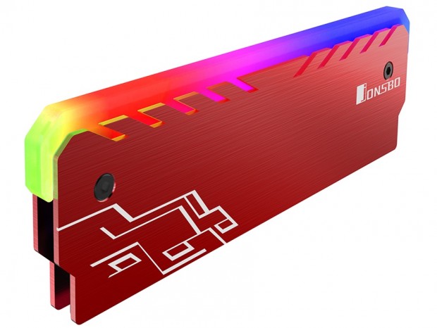 メモリクーラーや120mmファンなど、JONSBO製RGB LEDアイテム計5モデルがサイズから