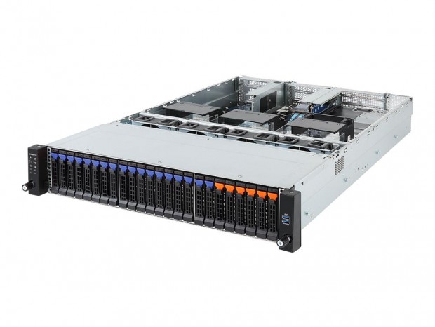 32DIMM構成に対応するデュアルEPYCサーバー、GIGABYTE「R281-Z91」