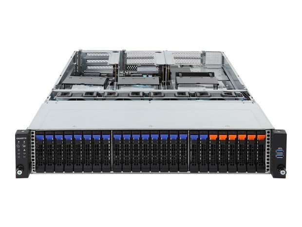 32DIMM構成に対応するデュアルEPYCサーバー、GIGABYTE「R281-Z91」
