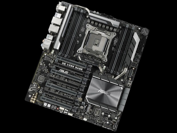 PCIe3.0（x16）×7本のWS向けX299マザーボード、ASUS「WS X299 SAGE」