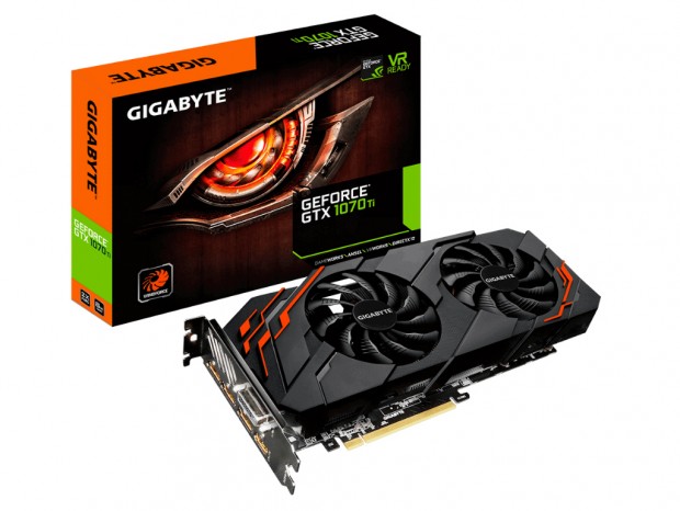 GeForce GTX1070TI デュアルファン ハイエンド