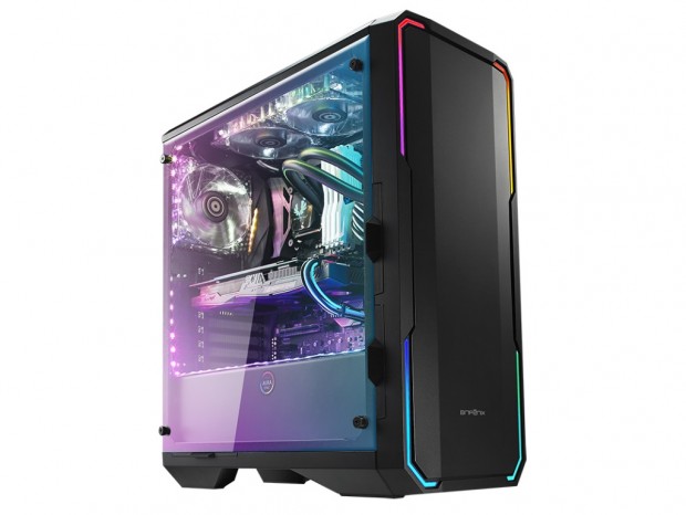 アドレス指定LED対応のミドルタワーPCケース、BitFenix「ENSO」