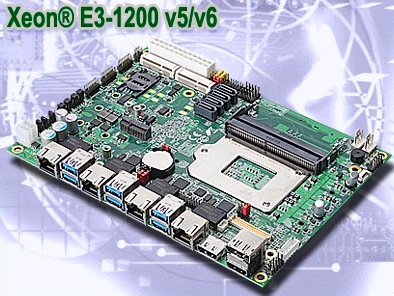 Xeon E3 1200 v5/v6に対応する5.25インチマザーボード、COMMELL「LS-579」
