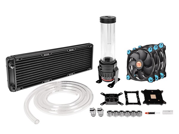 Thermaltake、ゲーミングPC向けDIY水冷キット「Pacific Gaming Water Cooling Kit」