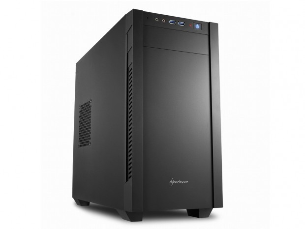 トンネル構造採用のミニタワーPCケース、SHARKOON「S1000」2月下旬発売