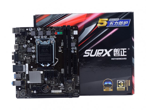 190×170mmの超小型MicroATXマザーボード、SUPoX「H110MHD3-Q5」