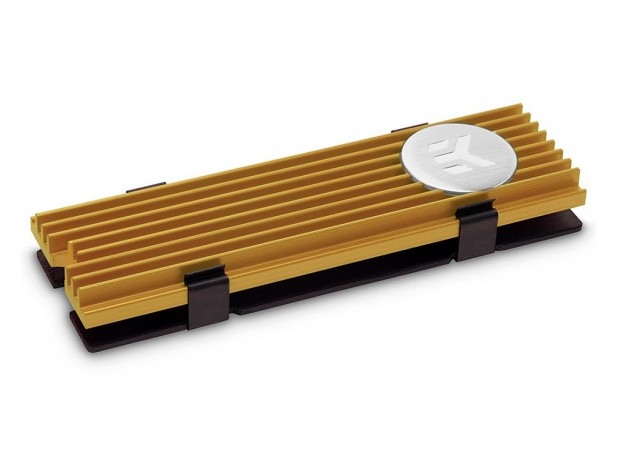 EK Water Blocksのクリップ式M.2 SSDヒートシンクにカラフルな5色のカラバリ追加