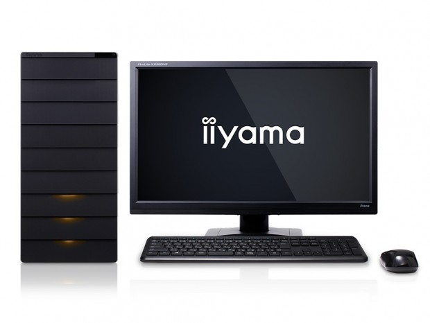 雅PCシリーズ、鎧張りデザインPCケース採用プレミアム・ミドルタワー