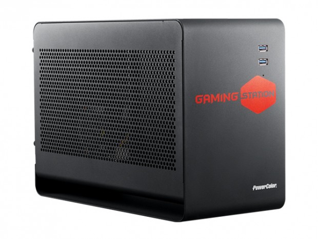 550W GOLD電源内蔵の外付けVGAボックス、PowerColor「GAMING STATION」発売