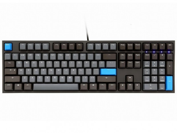 Ducky、薄型フレームと二色成型キャップ採用のCherry軸キーボード「One 2 Skyline」シリーズ