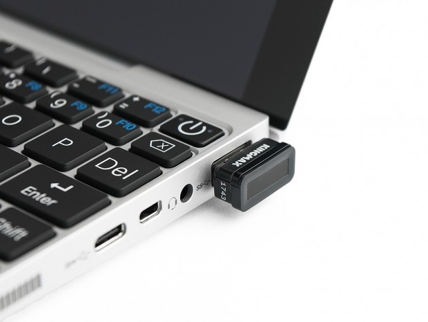 全方位最短0.05秒で認証できる、Windows Hello対応の指紋認証リーダー「ikey」が発売