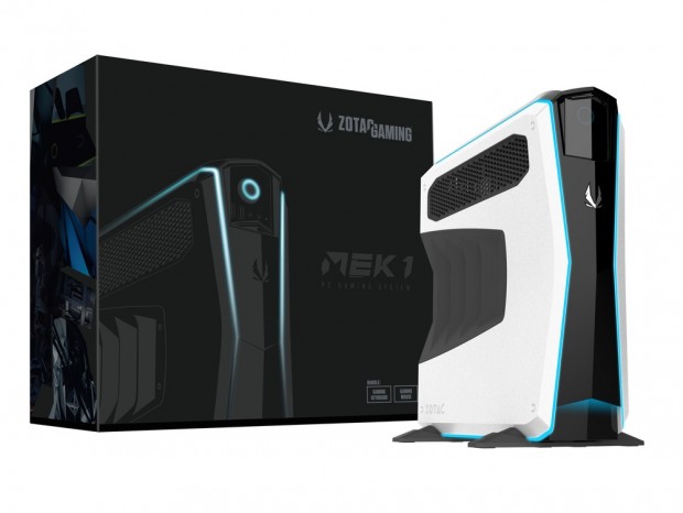 ZOTAC、幅約120mmのスリムゲーミングPC「MEK1 Gaming PC」シリーズ