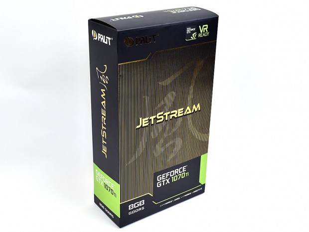 GeForce GTX 1070 Tiの性能を最大限引き出す、Palit「GeForce GTX1070Ti 8GB JetStream」を