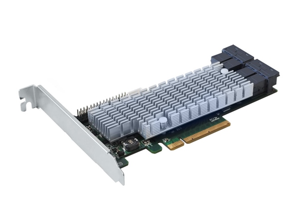 16台のSAS/SATAドライブ対応のRAIDホストカード、HighPoint「RocketRAID 2840A」