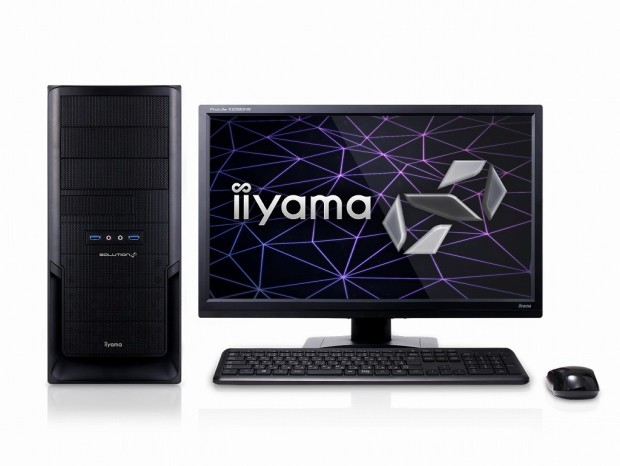 SOLUTION∞、税抜約8万円のNVMe SSD搭載ミドルタワーPC発売