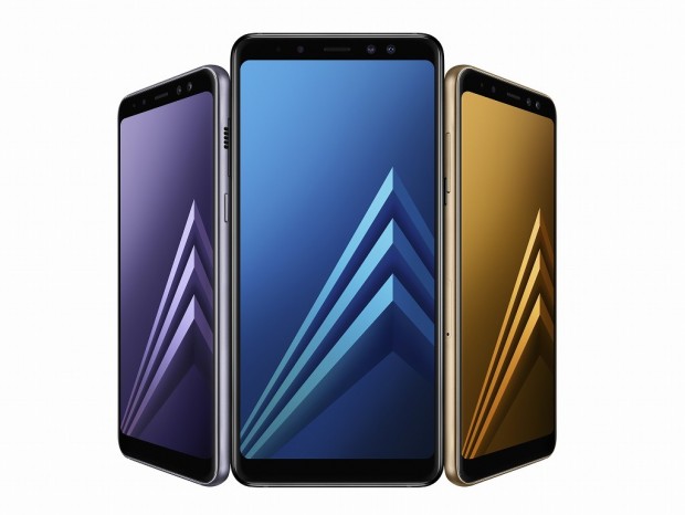 Samsung、18:9ディスプレイとデュアルフロントカメラ搭載スマホ「Galaxy A8(2018)」「A8+(2018)」