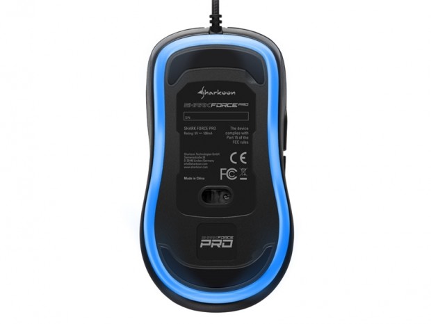 LEDイルミ搭載のエントリーゲーミングマウス、SHARKOON「SHARK FORCE PRO」