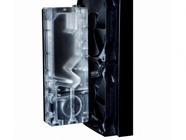 冷却ファンに搭載できるRGB LED内蔵リザーバータンク、Phanteks「GLACIER R」シリーズ