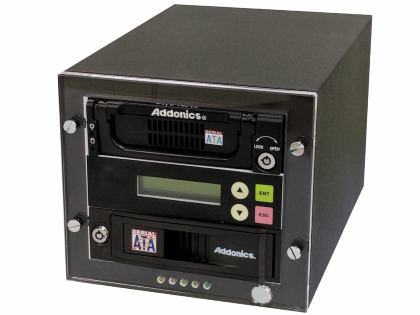 IDEドライブにも対応するHDD/SSDデュプリケーター、Addonics「HD325SI」