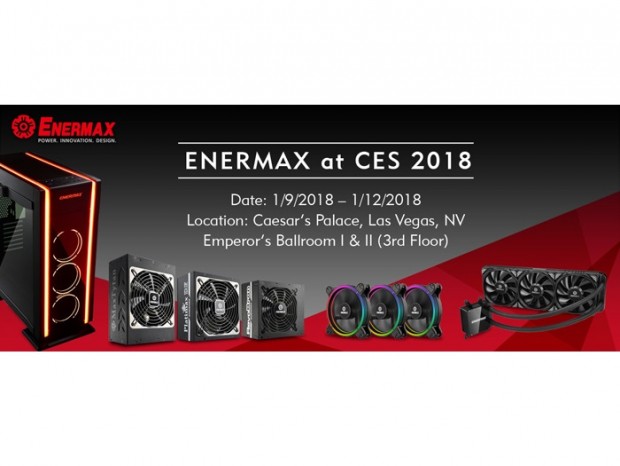 ENERMAX、「CES 2018」でワットメーター搭載のマイニング専用電源など発表