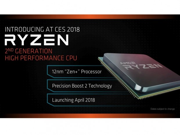 AMD、「CES 2018」に合わせて第2世代RyzenやZen搭載APUなど発表
