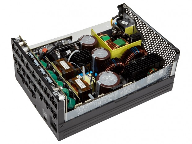 CORSAIR、コンシューマ向け初のGaNトランジスタ採用TITANIUM電源「AX1600i」