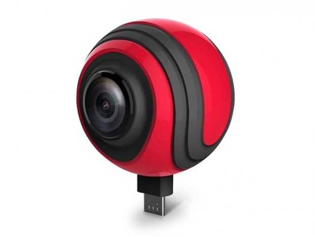 VIAが手がける、リアルタイムの4K動画配信も可能な360°カメラ「VPai Clip2 Pro」