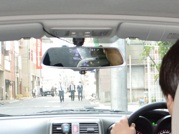 465°撮影ができる、サンコー「ミラー型360度全方位ドライブレコーダーリアカメラ付き」