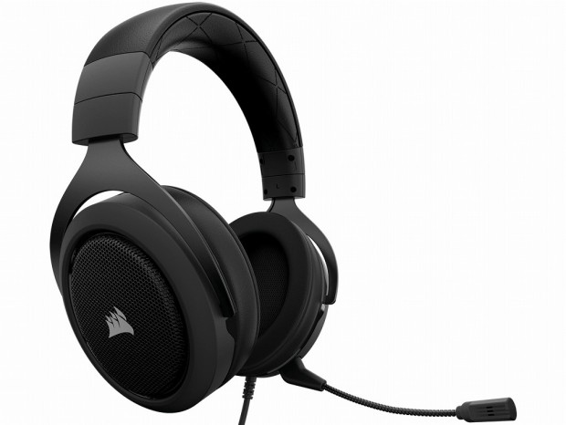 50mmネオジムドライバ採用のゲーミングヘッドセット、CORSAIR「HS50 STEREO」シリーズ