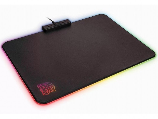 Tt eSPORTS、指紋認証機能を搭載するマウスパッド「DRACONEM RGB Touch ID」